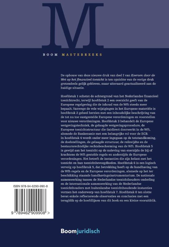 Achterkant van Koersen door de Wet op het financieel toezicht