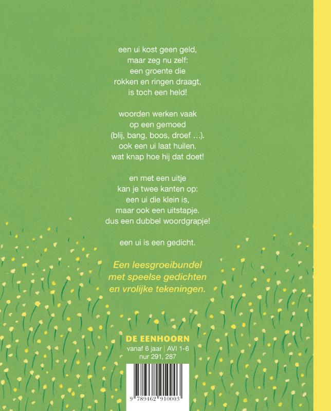 Achterkant van Ik word een boterbloem