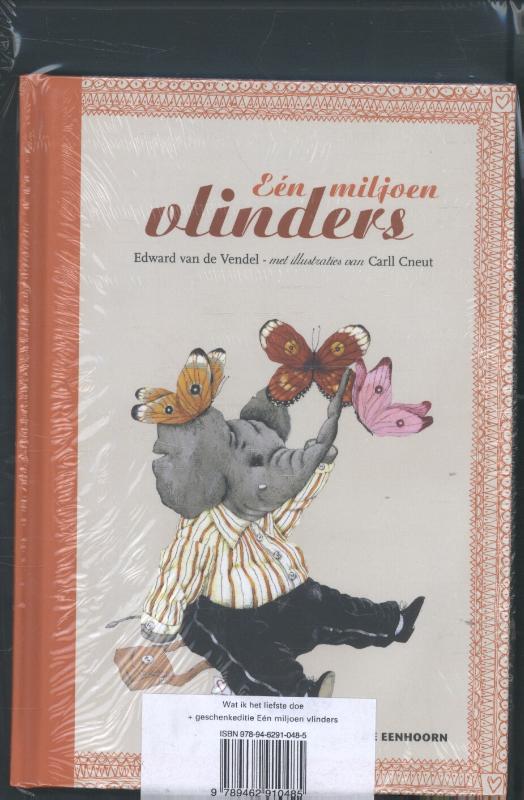 Achterkant van Wat ik het liefste doe