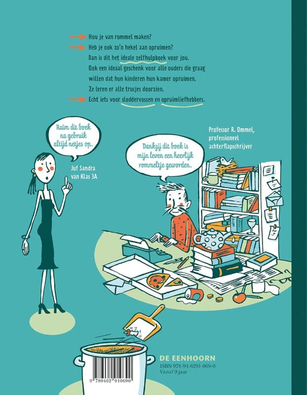 Achterkant van Het grote niet-opruimboek