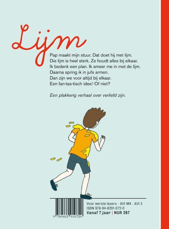 Achterkant van Lijm
