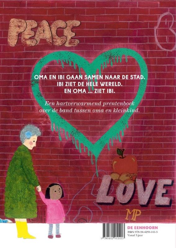 Achterkant van Omdat ik je zo graag zie