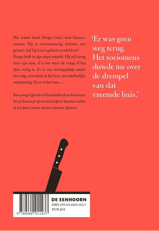Achterkant van Vals nest