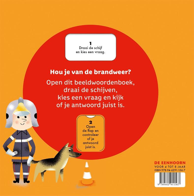 Achterkant van De brandweer - Beeldwoordenboek