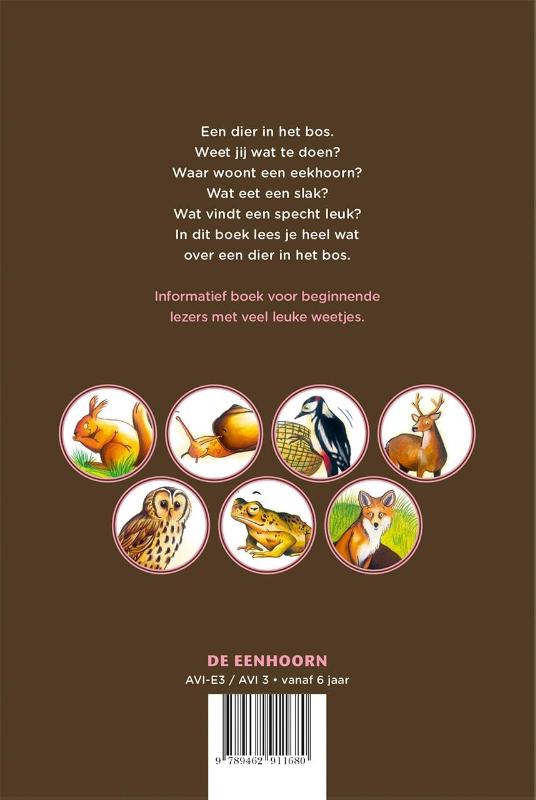 Achterkant van Een dier in het bos