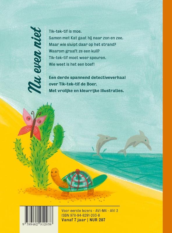 Achterkant van Nu even niet