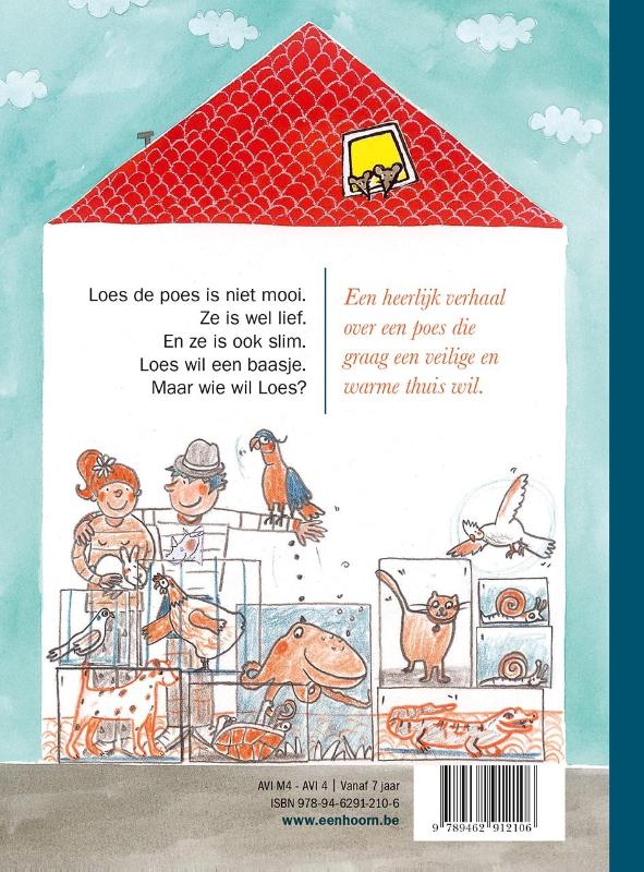 Achterkant van Wie wil Loes?