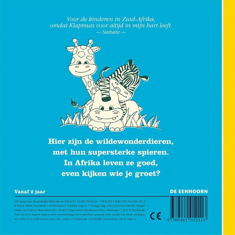 Achterkant van Wildewonderdieren