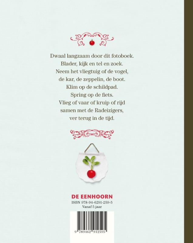 Achterkant van De verdwaalde radeizigers