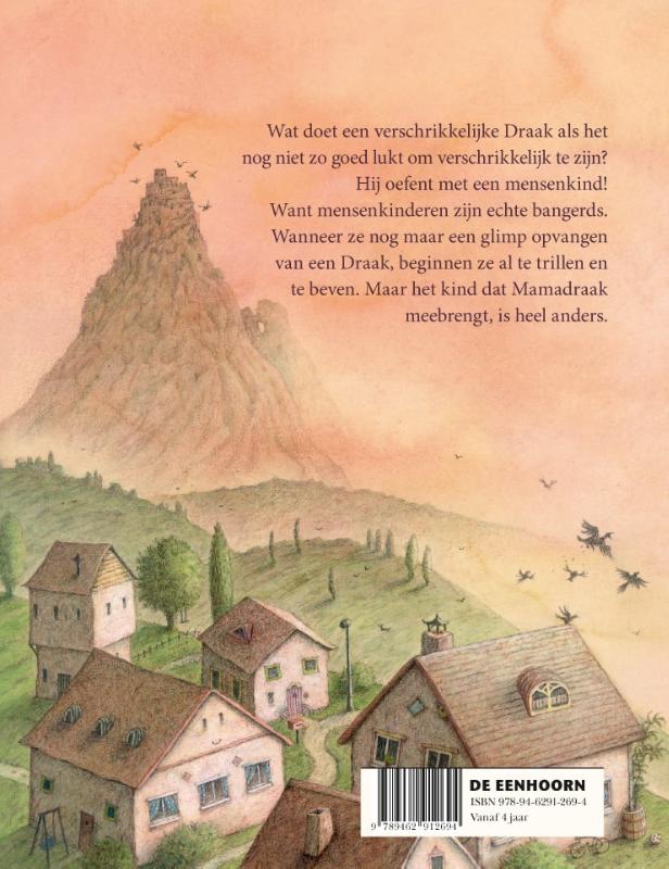 Achterkant van Kleine Draak