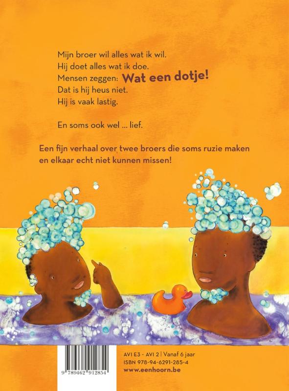 Achterkant van Mijn broer!