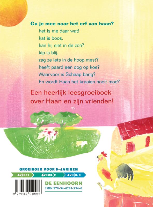 Achterkant van Het erf van de haan