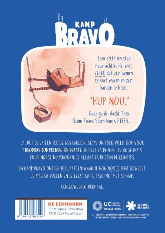 Achterkant van Kamp Bravo