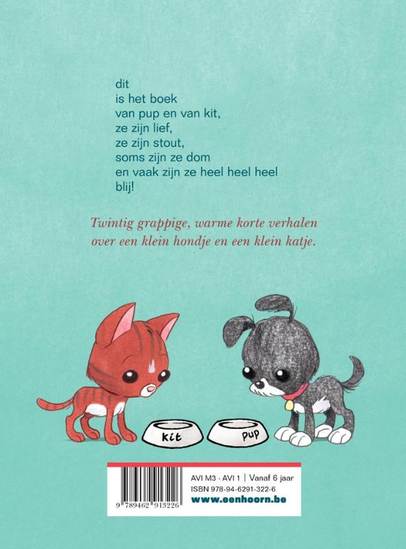 Achterkant van Pup en Kit