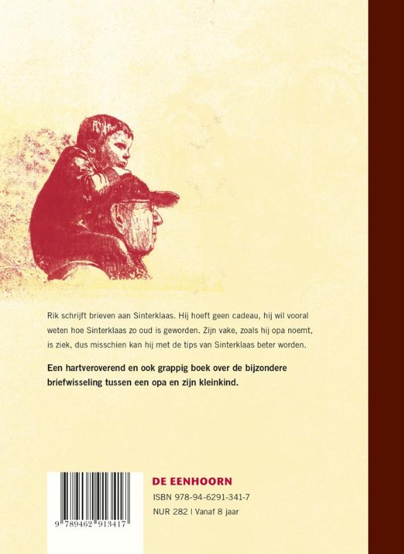 Achterkant van Het geheim van Sinterklaas