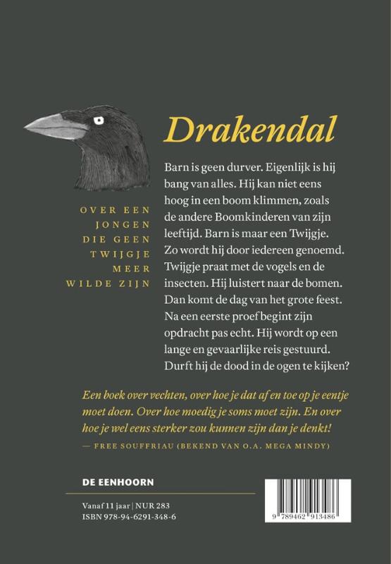 Achterkant van Drakendal