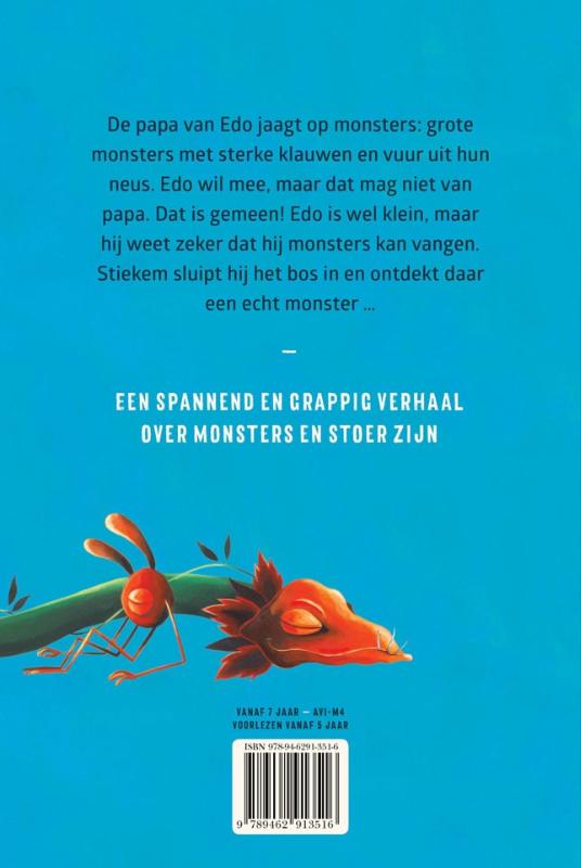 Achterkant van Het grote kleine monster