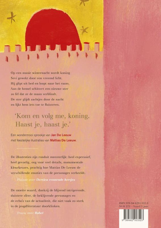 Achterkant van De kleine koning