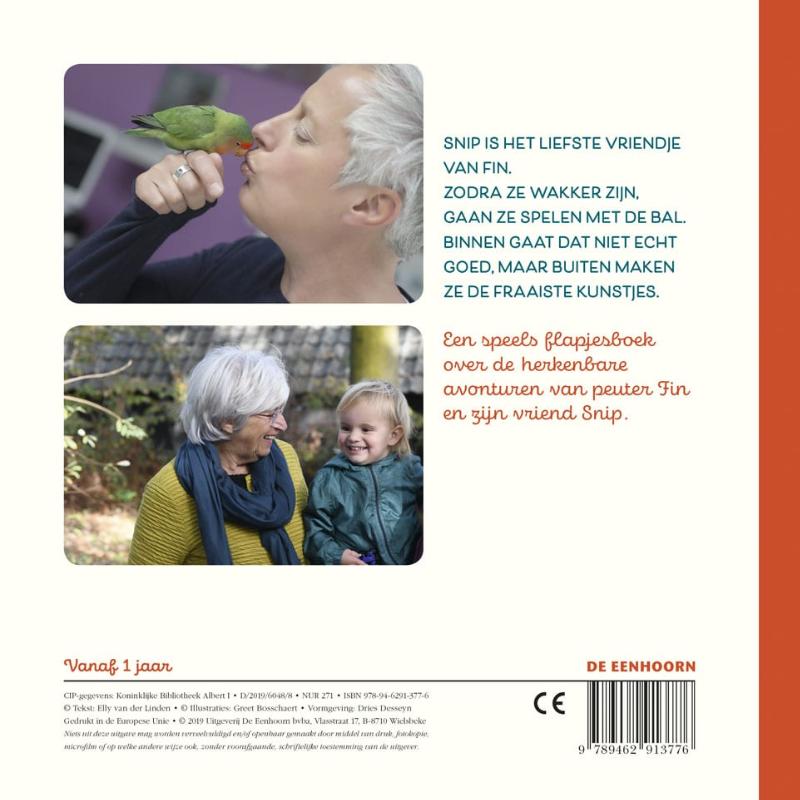 Achterkant van Spelen met de bal