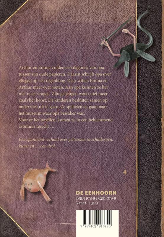 Achterkant van Het geheim van de Vlaamse Meesters