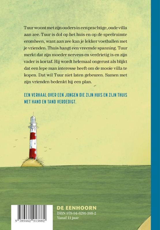 Achterkant van Villa Neptune