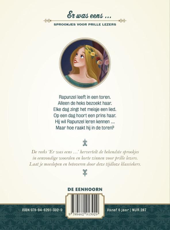 Achterkant van Rapunzel