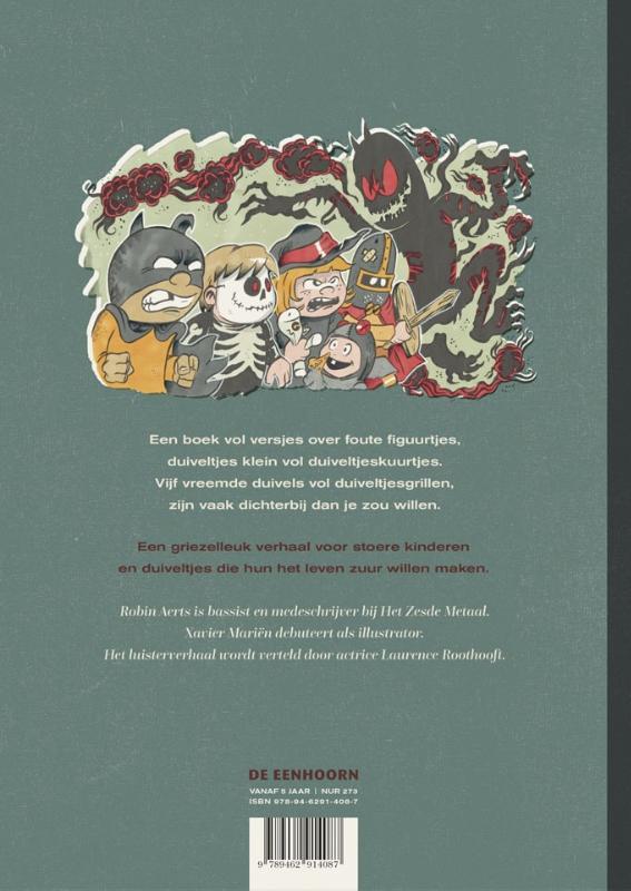 Achterkant van Duivelsversjes