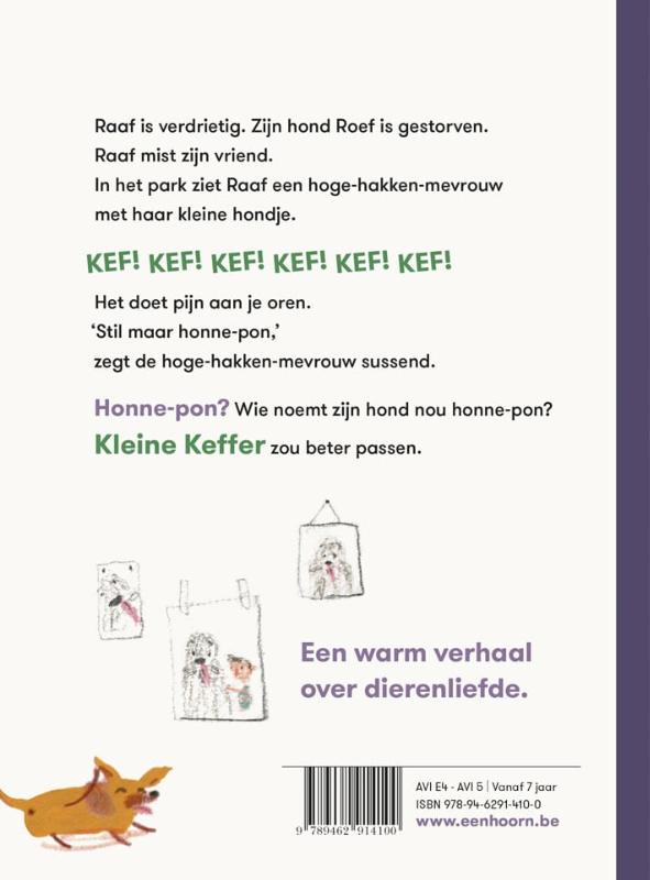 Achterkant van Kleine keffer