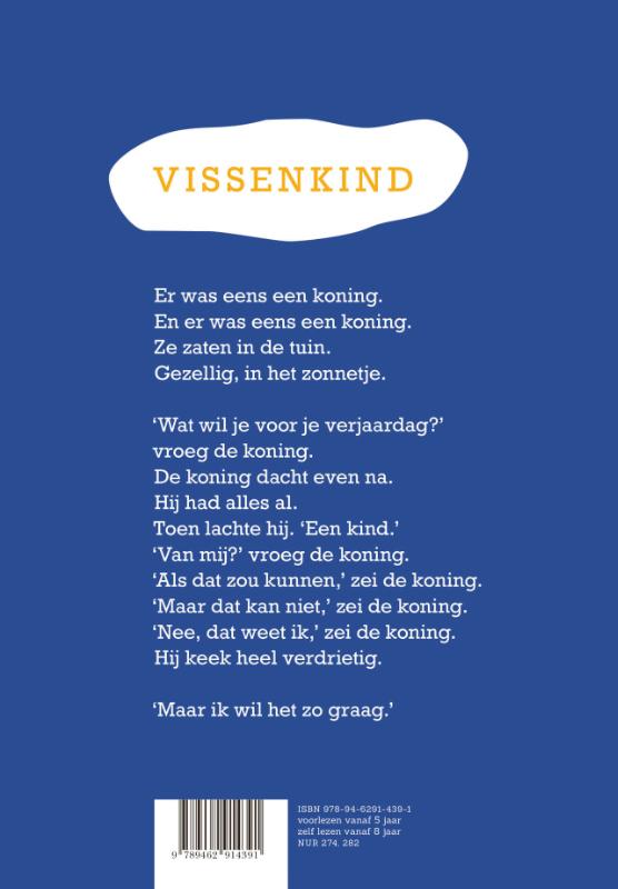 Achterkant van Vissenkind
