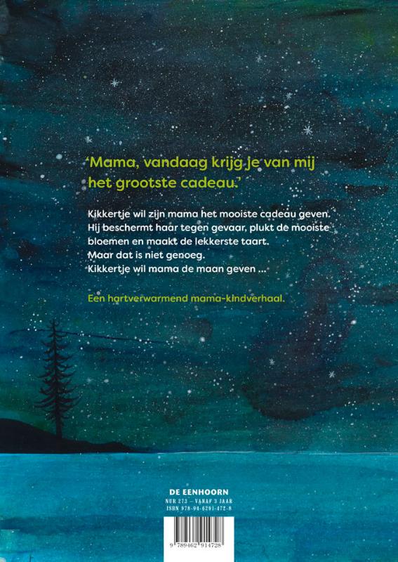 Achterkant van Voor mama!