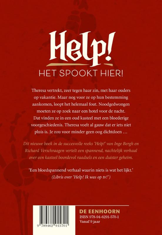Achterkant van Help! Het spookt hier!