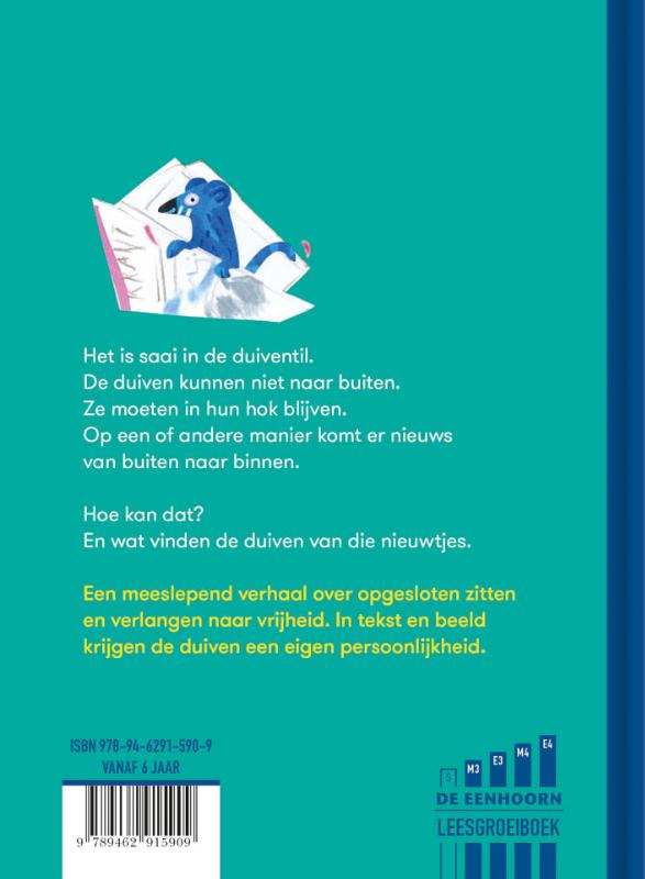 Achterkant van Duif en muis