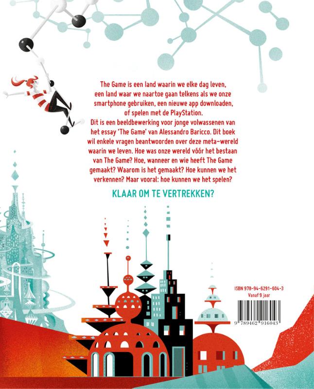 Achterkant van The Game - Reis door de digitale wereld