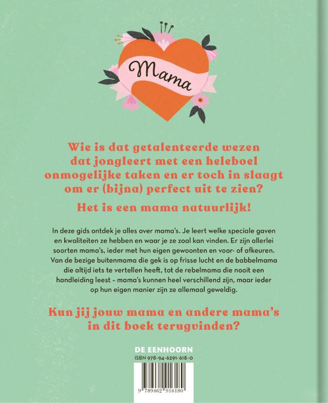 Achterkant van Hoe herken je een mama?