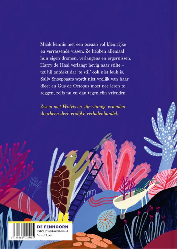Achterkant van Diep in de zee