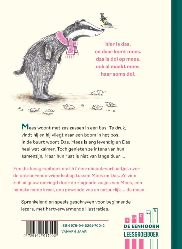 Achterkant van Das en mees