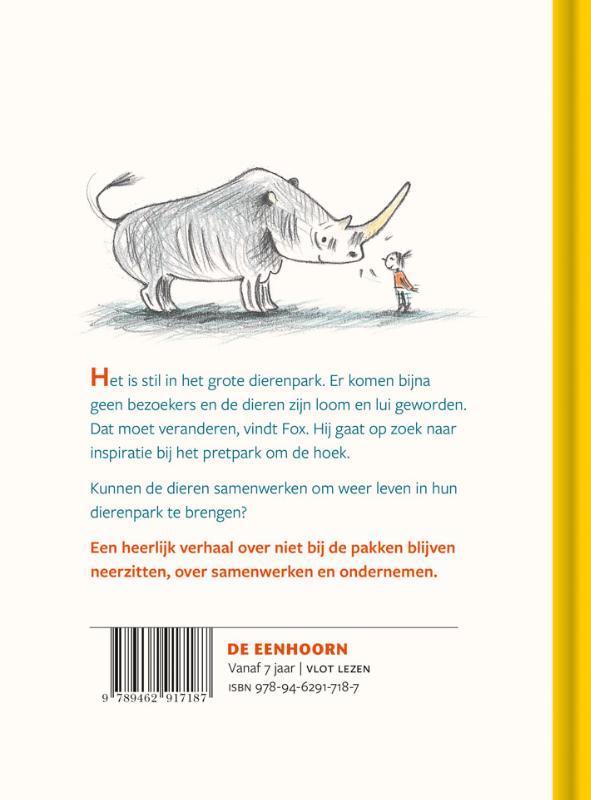 Achterkant van De geeuw van een leeuw