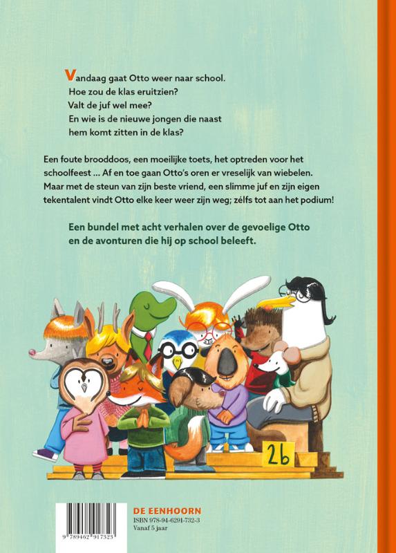 Achterkant van Otto gaat naar school
