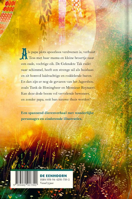 Achterkant van Tess Waterkers