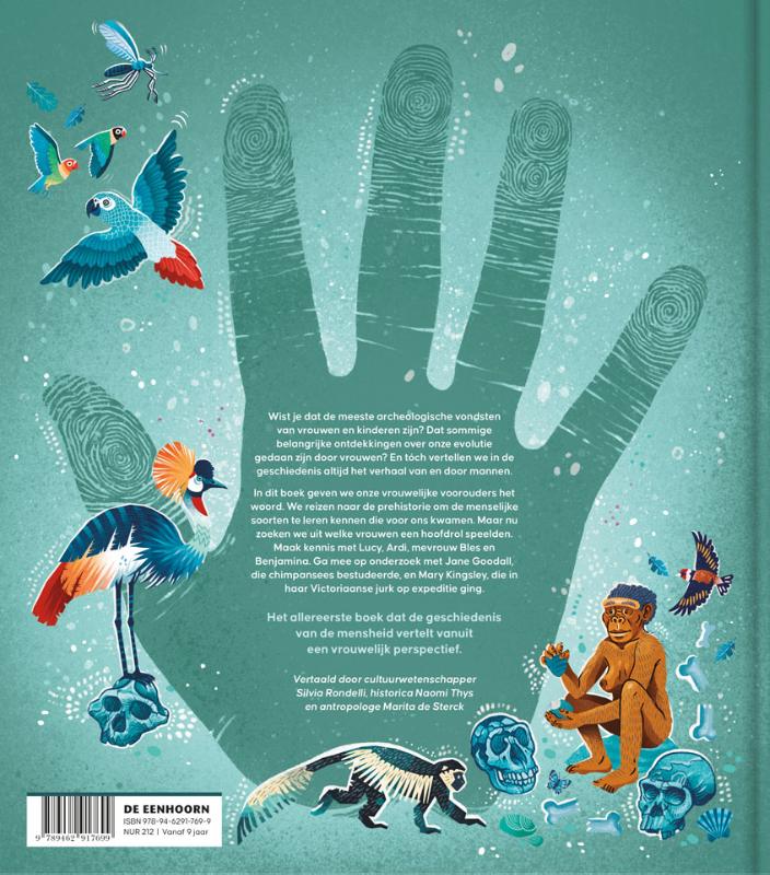 Achterkant van Femina Sapiens