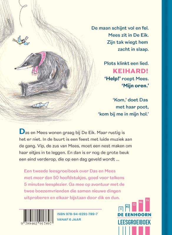 Achterkant van Het feest van Das en Mees