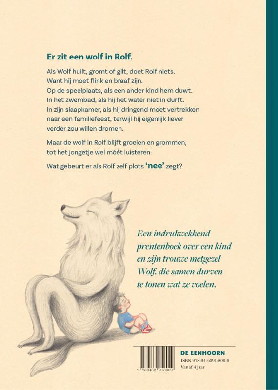 Achterkant van Wolf en Rolf