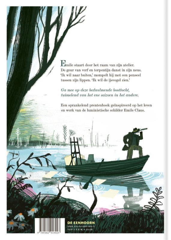 Achterkant van Emile, de prins van het licht