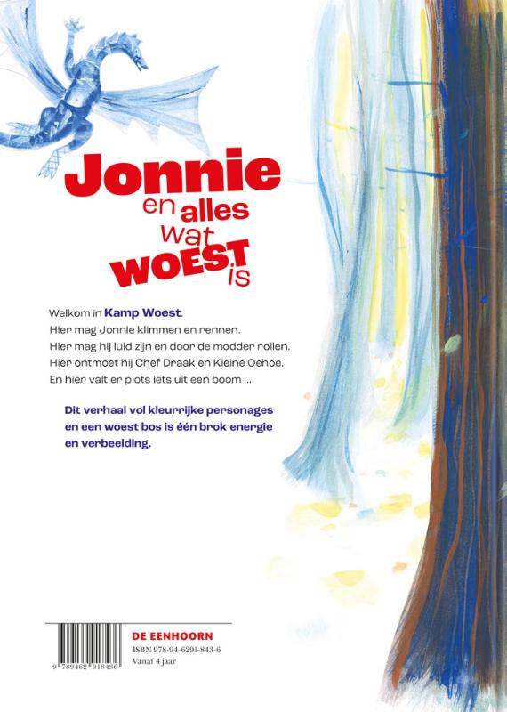Achterkant van Jonnie en alles wat woest is