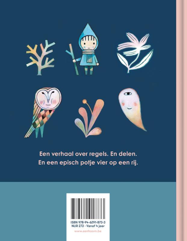 Achterkant van Aagje en de geest