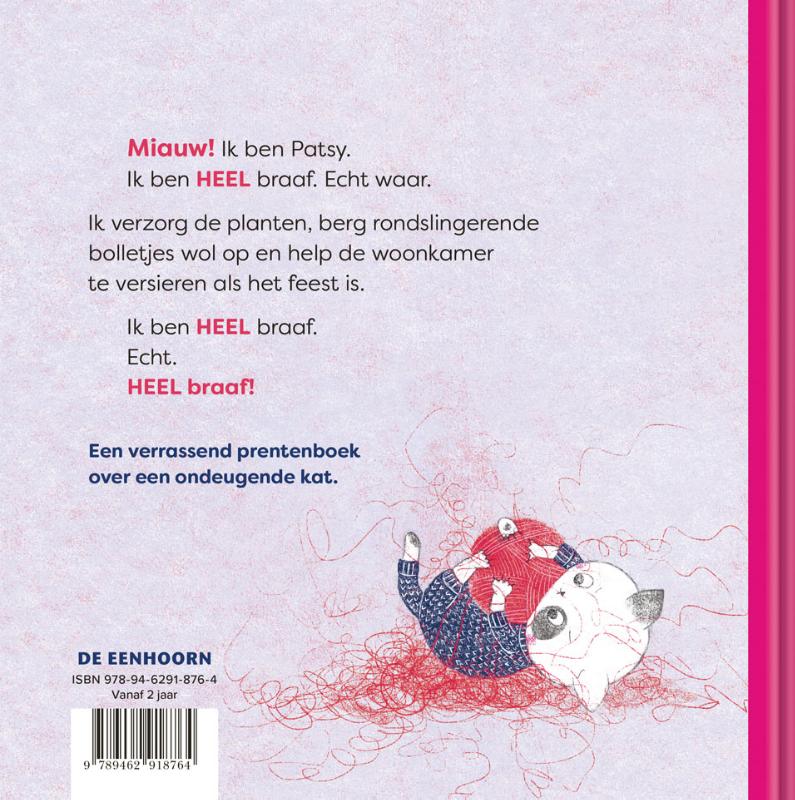 Achterkant van Patsy helpt