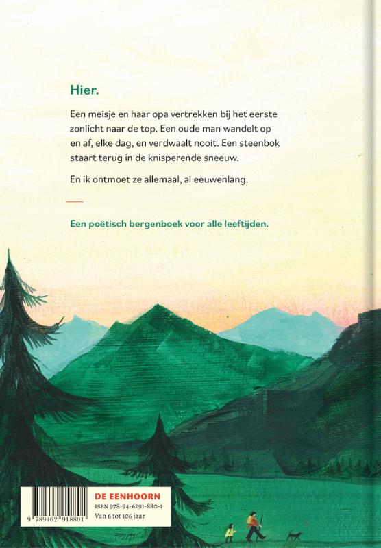 Achterkant van Hier.