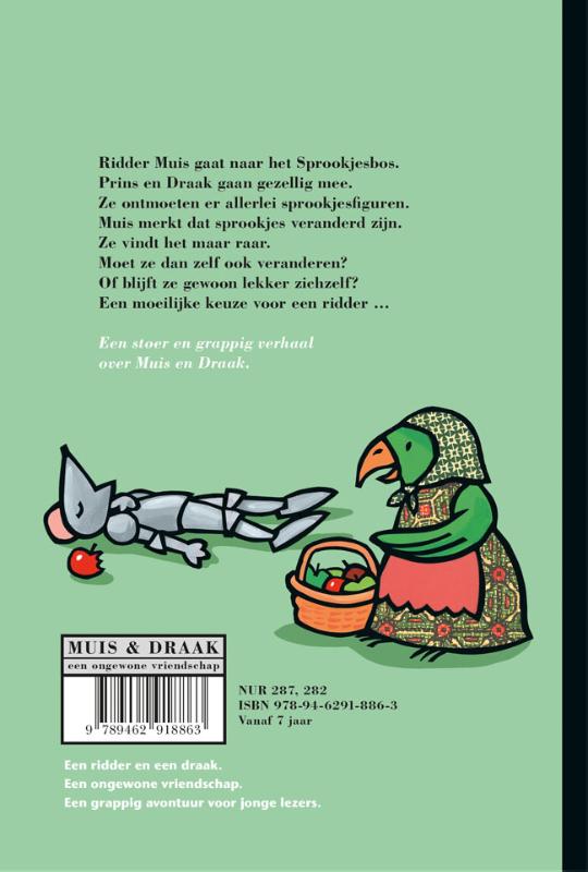 Achterkant van Ridder Sprookje