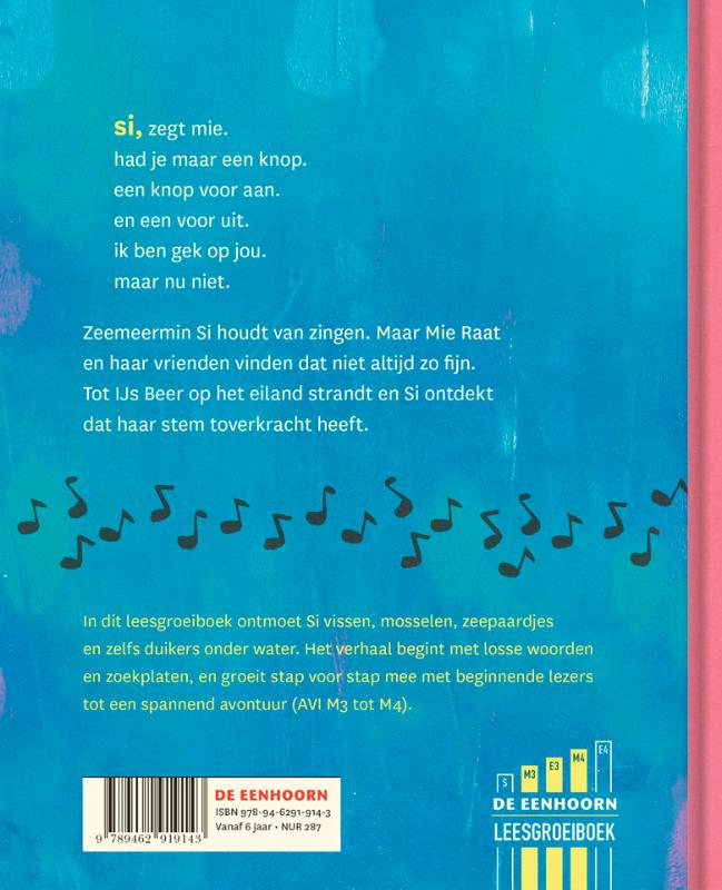 Achterkant van Si en de reis door de zee