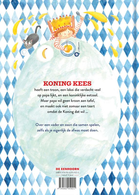 Achterkant van Koning Kees